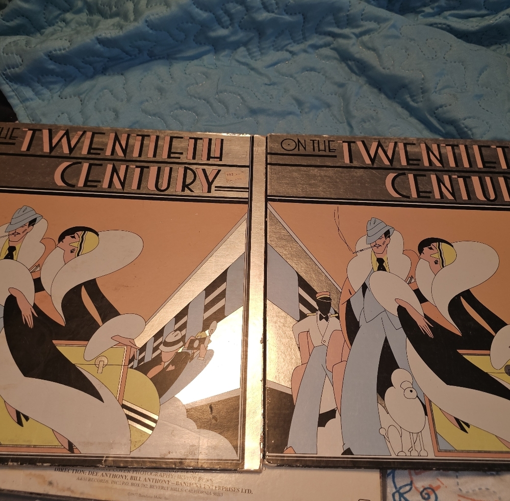 1978‎ original Broadway cast recording vinyl LP of the musical On the Twentieth - Picture 4 of 9